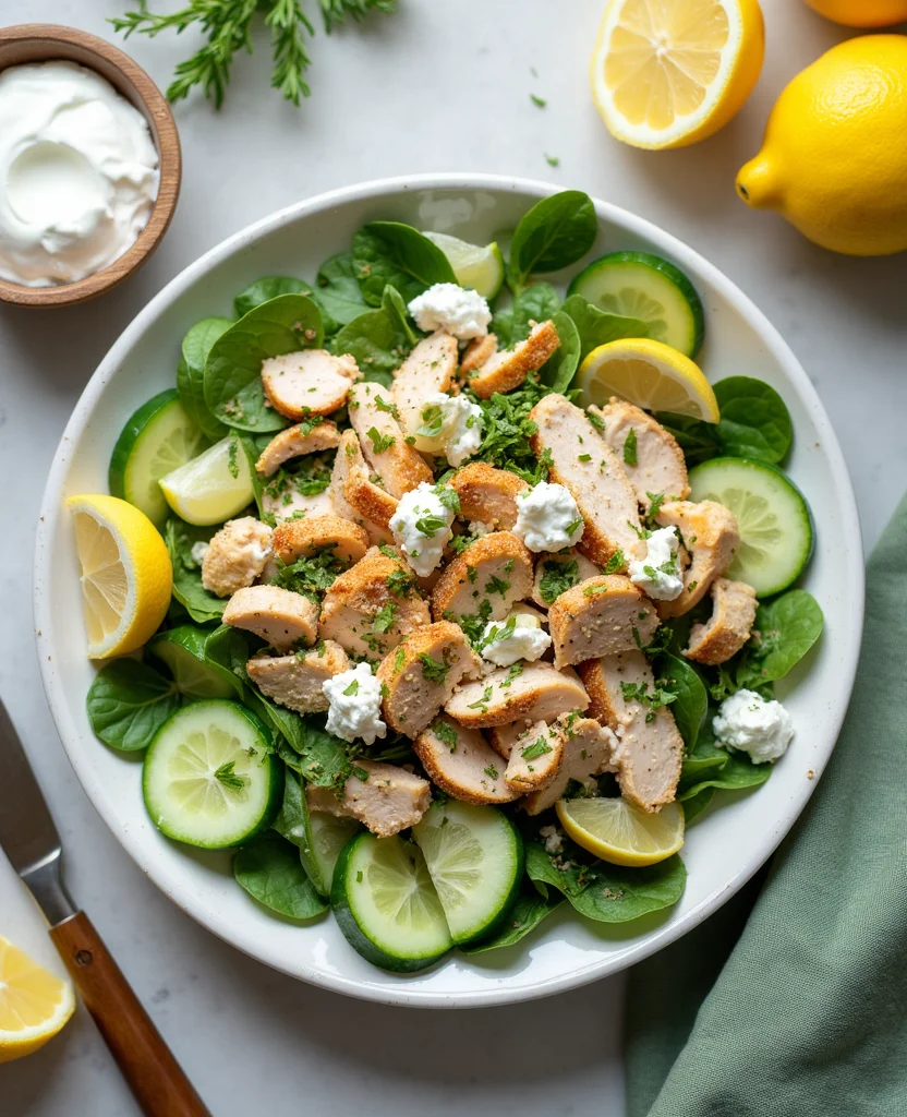 Easy Chicken Salad with Greek Yogurt (Creamy Perfection) - Step 6: Mix the Dressing 1