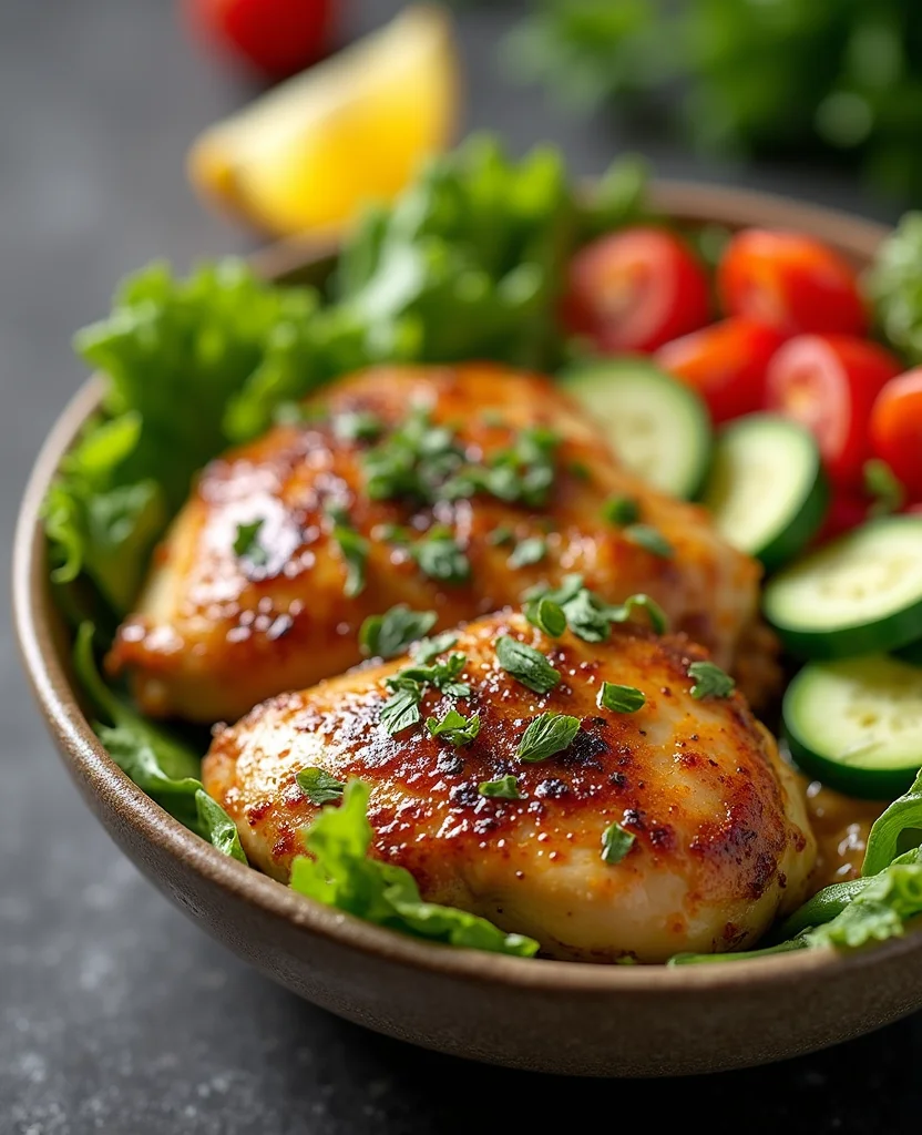 Easy Greek Chicken Bowls (Weeknight Ready) - Step 2: Marinate the Chicken 1