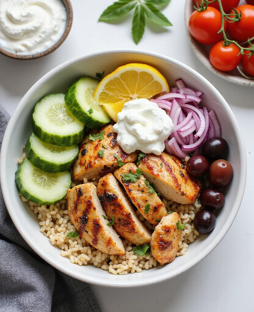Greek Chicken Bowls Meal Prep (5 Days Fresh) - Step 1: Prepare the Marinade 1