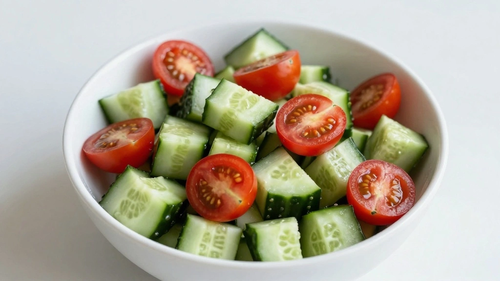 Greek Chicken Bowls Meal Prep (5 Days Fresh) - Step 5: Prepare the Vegetables 1