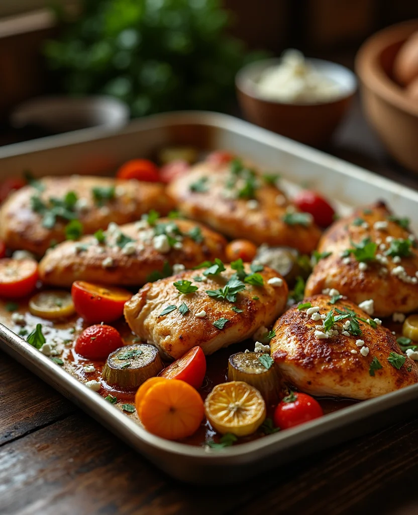 Greek Chicken Dinner (One-Pan Mediterranean) - Step 3: Preheat the Oven 1