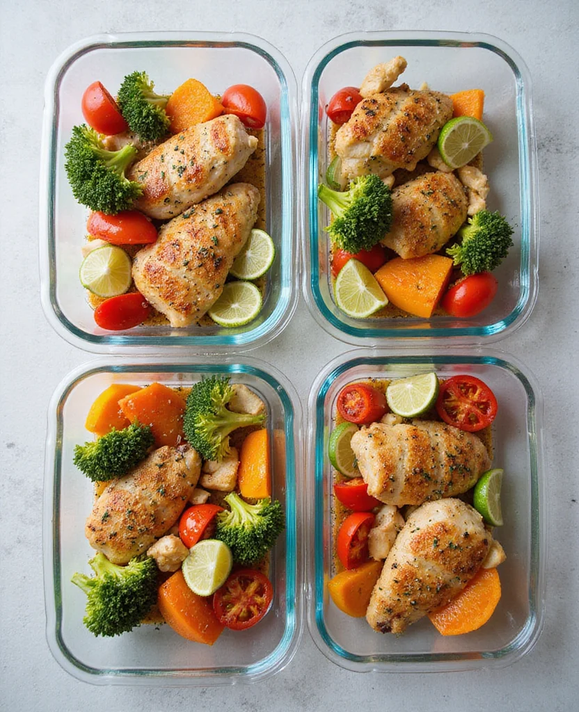 Greek Chicken Dinner (One-Pan Mediterranean) - Step 5: Cook the Vegetables 1