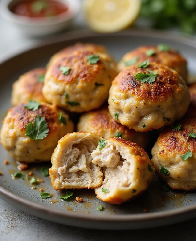 Greek Chicken Meatballs (Juicy & Flavorful) - Step 2: Mix Meatball Ingredients 1