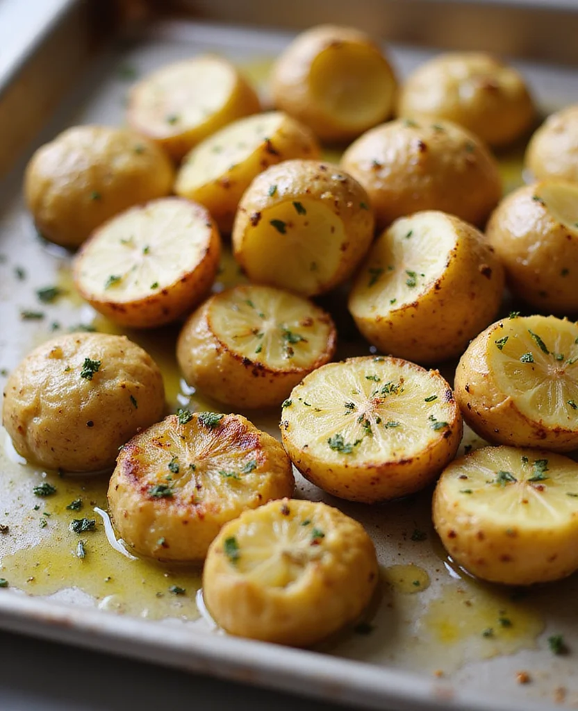 Greek Lemon Potatoes (Tender & Tangy) - Step 1: Prepare Ingredients 1