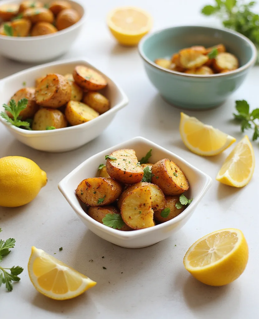 Greek Lemon Potatoes (Tender & Tangy) - Step 5: Coat the Potatoes 1