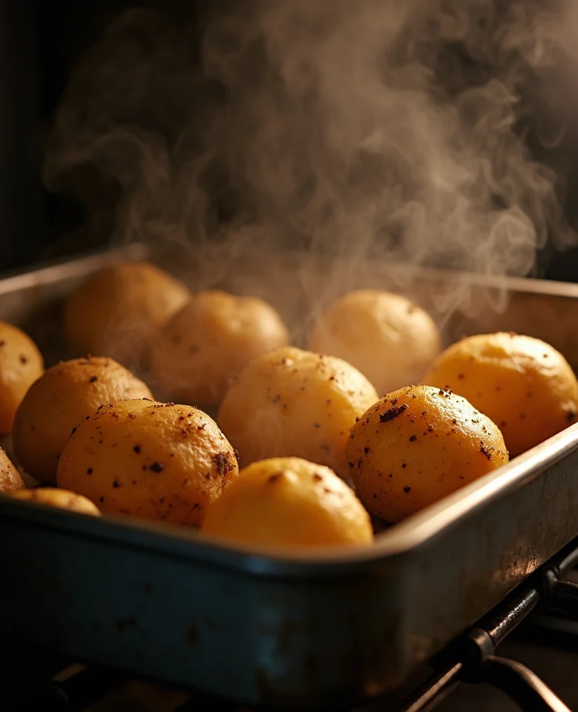Greek Lemon Potatoes (Tender & Tangy) - Step 7: Bake the Potatoes 1