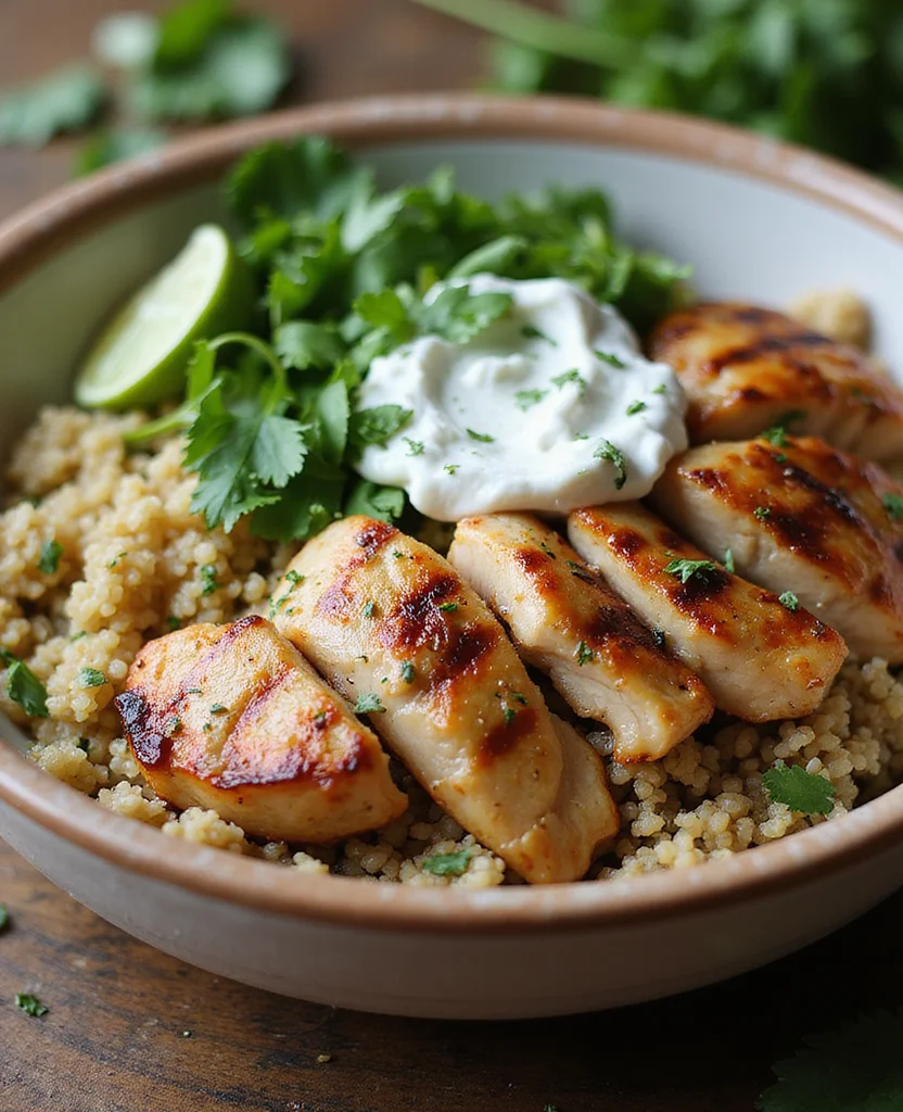 Healthy Greek Chicken Bowls (Balanced Nutrition) - Step 4: Make the Tzatziki Sauce 1