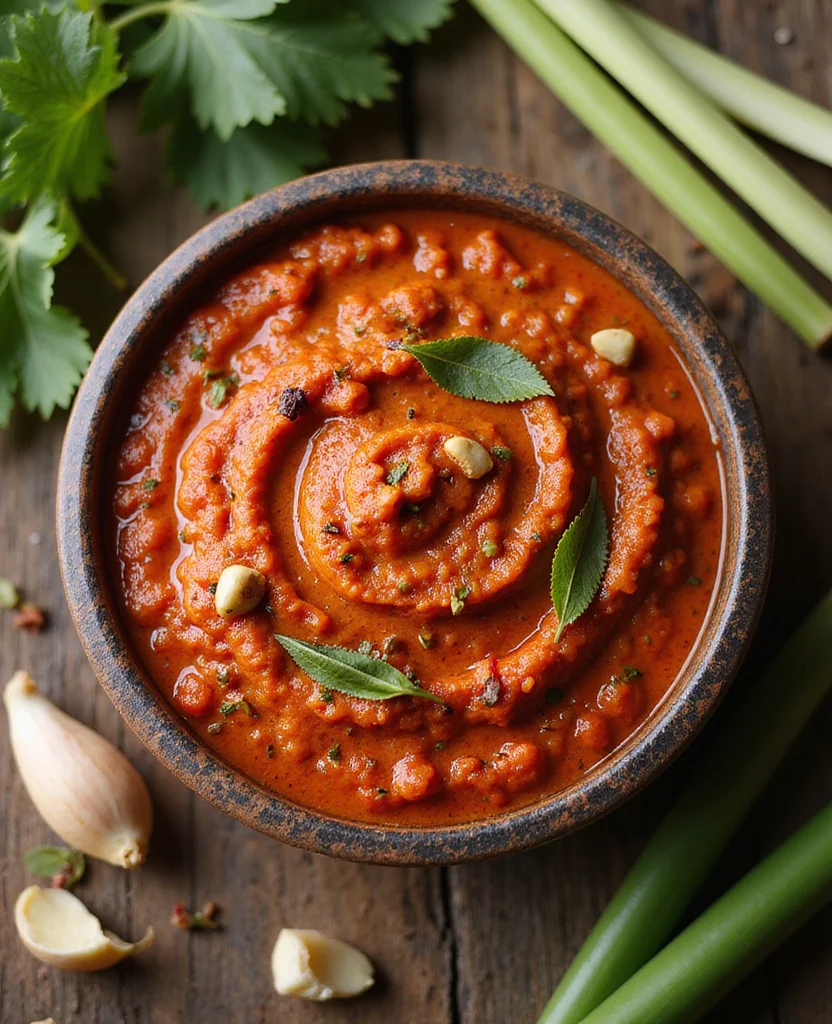 Homemade Thai Red Curry Paste (Fresh & Aromatic) - Step 1: Prepare Ingredients 1