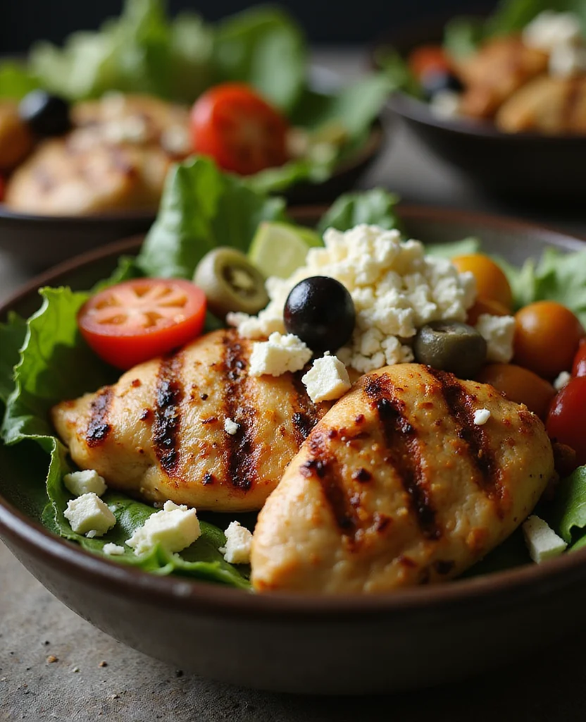 Low-Carb Greek Chicken Bowls (Keto Friendly) - Step 1: Prepare the Marinade 1