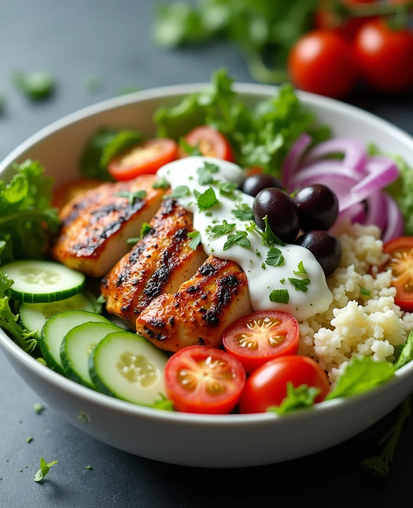 Low-Carb Greek Chicken Bowls (Keto Friendly) - Step 2: Marinate the Chicken 1