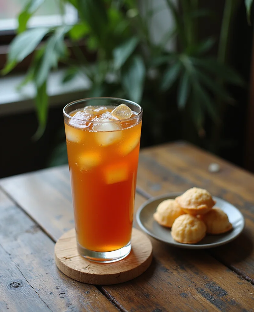 Minuman Thai Tea Recipe (Traditional & Creamy) - Step 3: Steep Tea 1