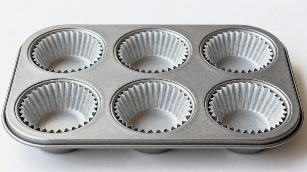 Muffins with Greek Yogurt (Fluffy & Protein-Rich) - Step 6: Prepare the Muffin Tin 1