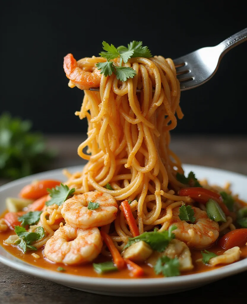 Noodles & Company Pad Thai Copycat (Exact Recipe) - Step 5: Stir-Fry the Noodles 1