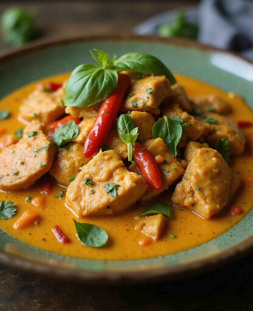 Poulet au Curry Thai (French-Thai Fusion) - Step 2: Heat the Wok 1