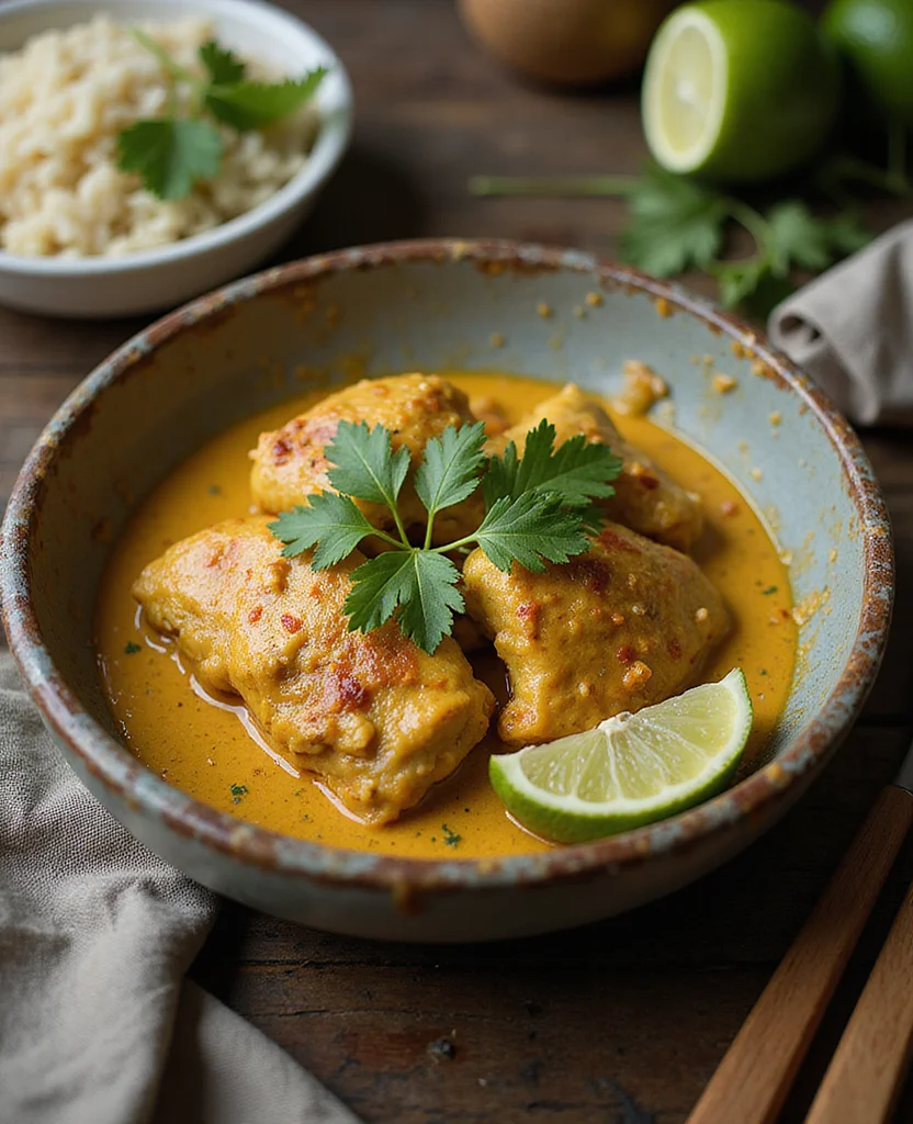 Poulet au Curry Thai (French-Thai Fusion) - Step 4: Sauté Vegetables 1