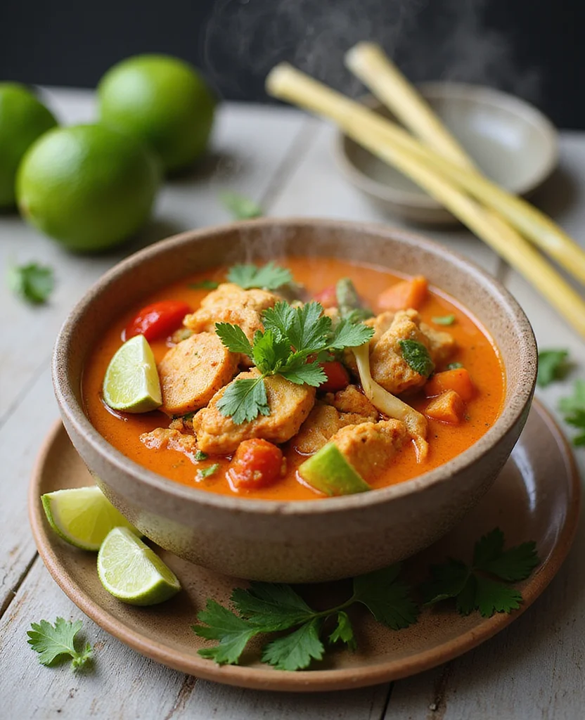 Thai Chicken Curry Soup (One-Pot Wonder) - Step 4: Add Curry Paste 1