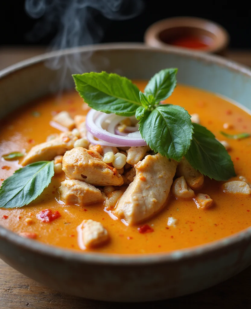 Thai Chicken Curry Soup (One-Pot Wonder) - Step 5: Incorporate Liquids 1