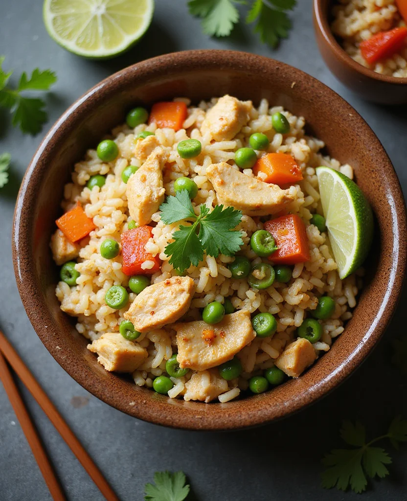 Thai Chicken Fried Rice (Ready in 15 Minutes!) - Step 1: Prepare Ingredients 1