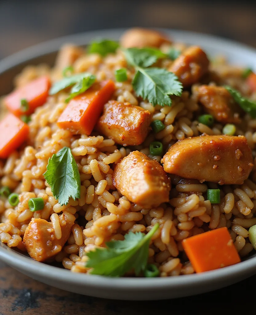 Thai Chicken Fried Rice (Ready in 15 Minutes!) - Step 2: Marinate Chicken 1