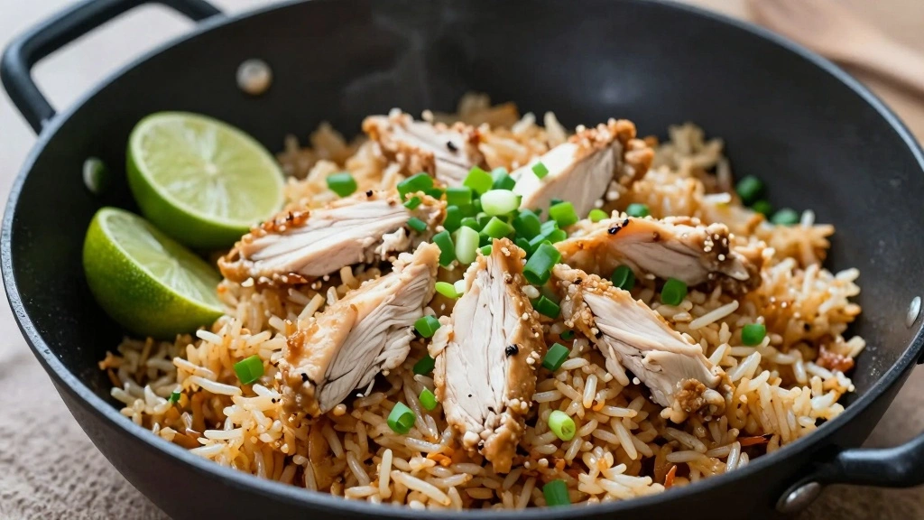 Thai Chicken Fried Rice (Ready in 15 Minutes!) - Step 8: Finish and Serve 1