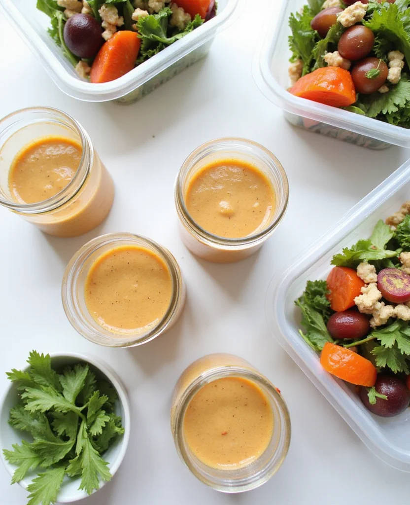 Thai Peanut Salad Dressing (Creamy & Rich) - Step 4: Adjust Consistency 1