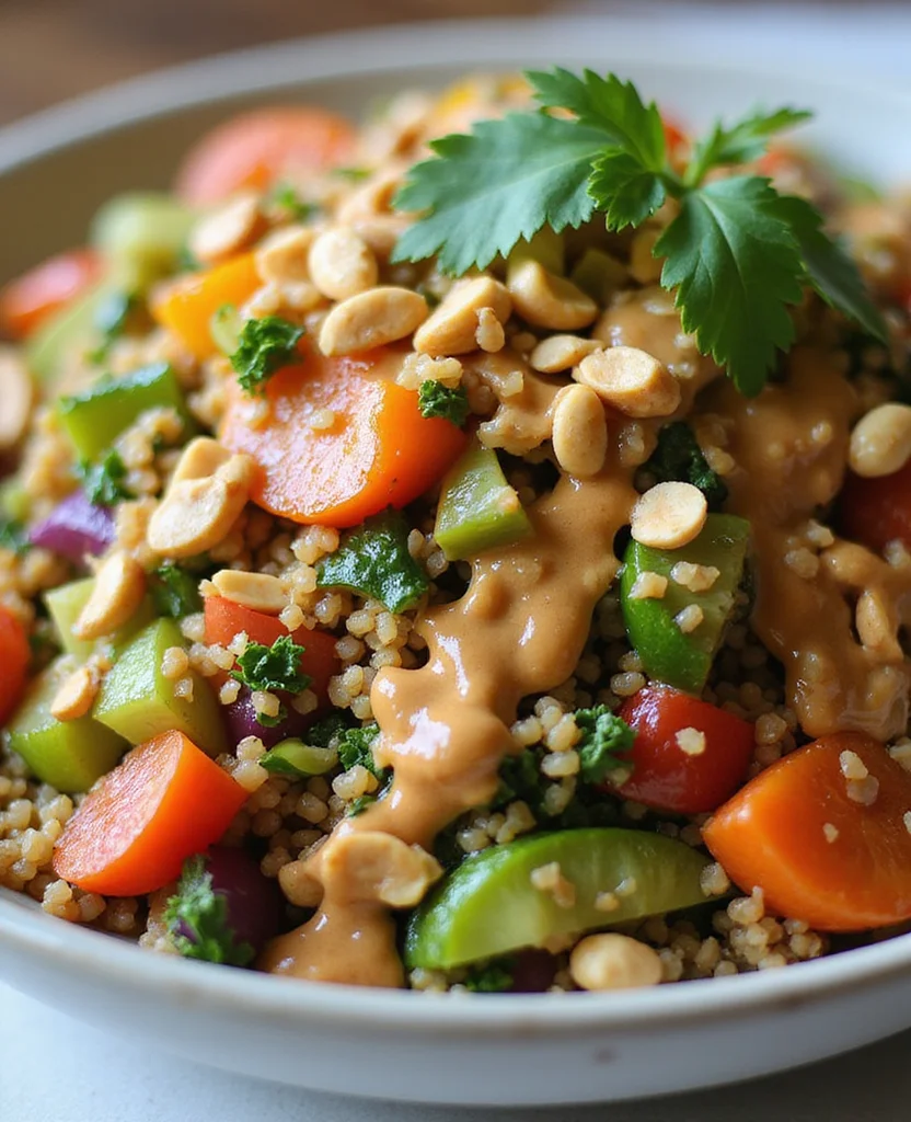Thai Quinoa Salad (Healthy & Protein-Packed) - Step 2: Cook Quinoa 1