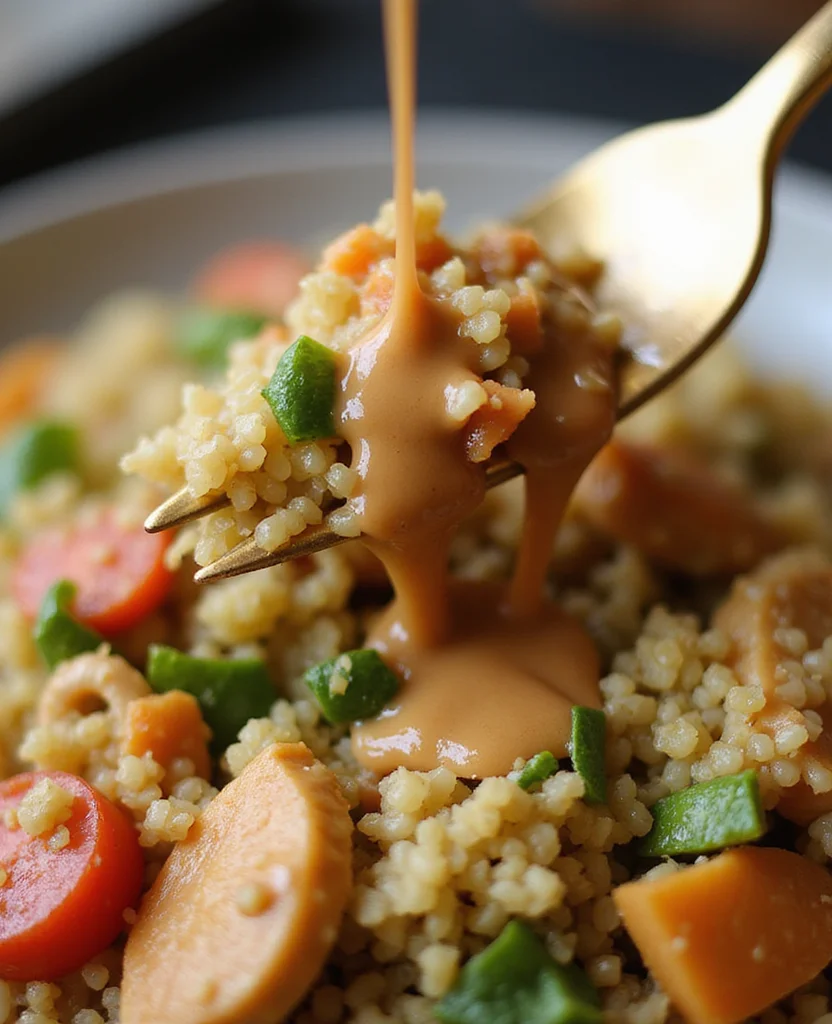 Thai Quinoa Salad (Healthy & Protein-Packed) - Step 7: Mix in Fresh Herbs 1