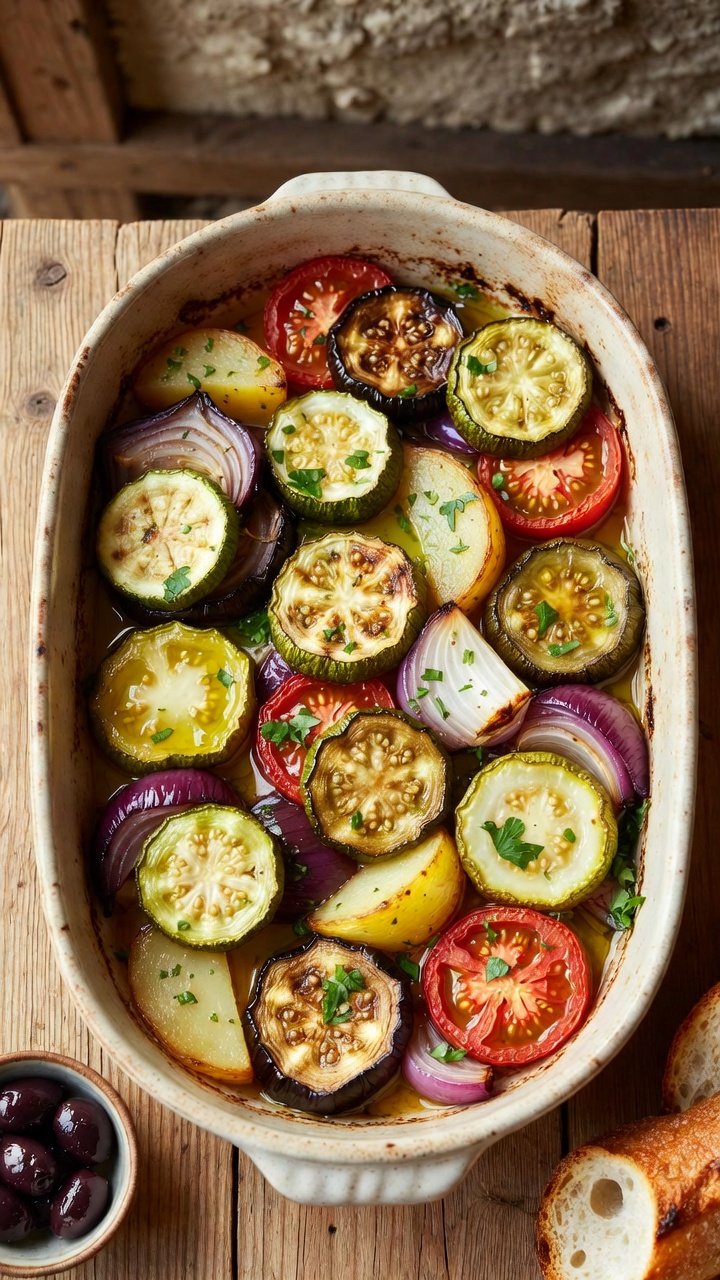 Greek Briam – Rustic Roasted Mediterranean Vegetables