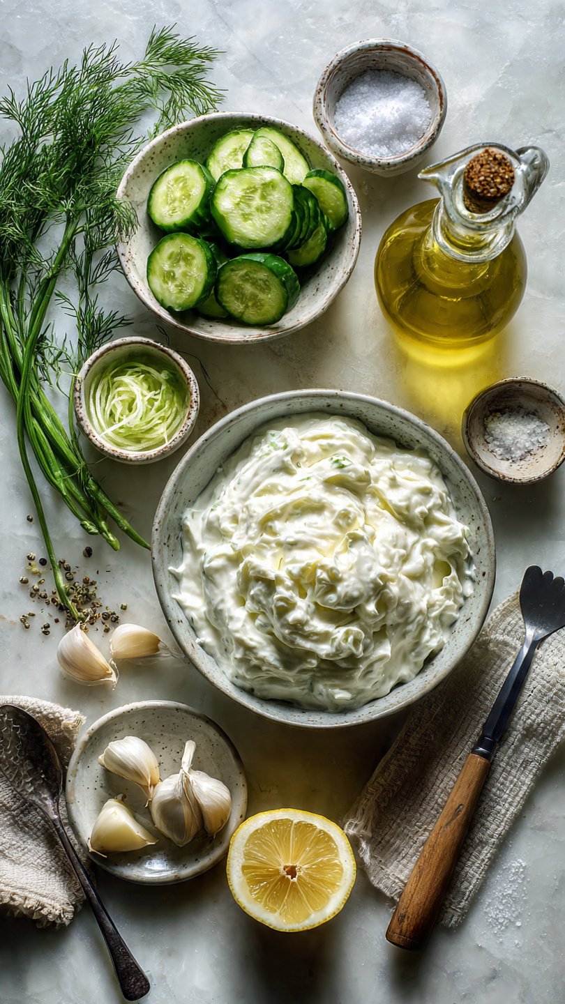 The Essential Components of Authentic Greek Tzatziki
