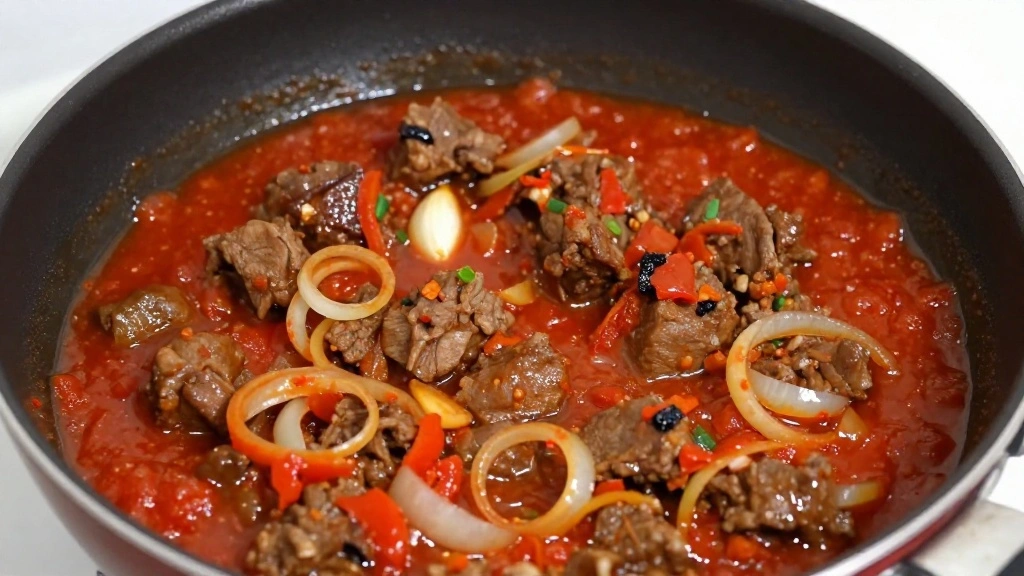 Authentic Greek Moussaka Recipe – Classic Layered Eggplant and Meat Casserole - Step 3: Prepare Meat Sauce 1