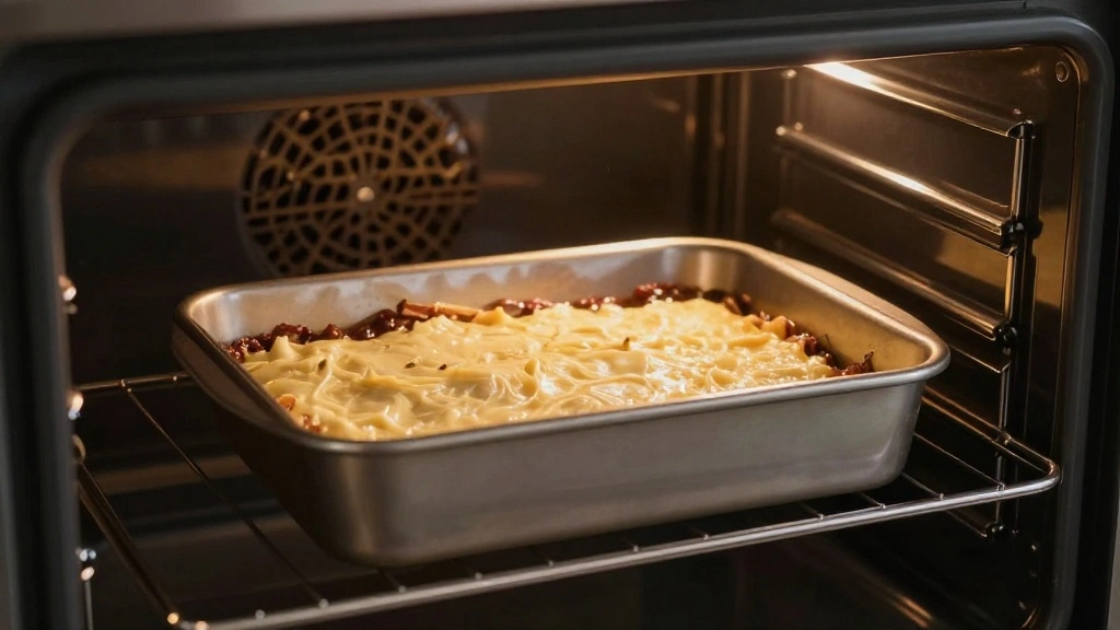 Authentic Greek Moussaka Recipe – Classic Layered Eggplant and Meat Casserole - Step 5: Preheat Oven 1