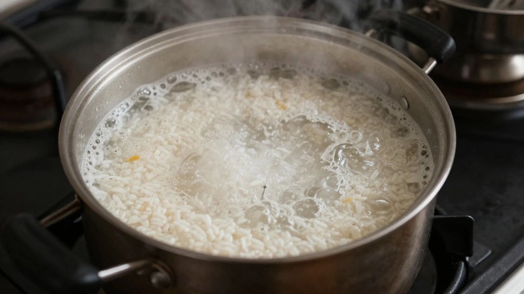 Chinese Pork and Century Egg Congee – Comforting Rice Porridge Recipe - Step 2: Begin the Congee 1
