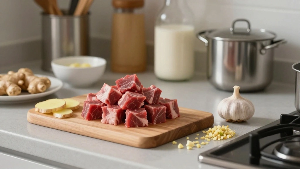 Chinese Red Cooked Beef Recipe – Rich, Savory, and Slow-Braised Perfection - Step 1: Prepare Ingredients 1