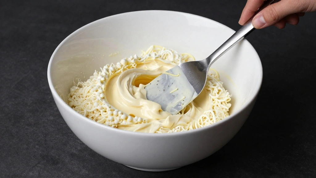 Chinese Taro Cake Recipe – Savory Dim Sum Favorite for Any Occasion - Step 4: Combine Ingredients 1