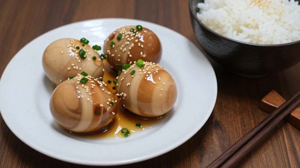 Chinese Tea Eggs Recipe – Easy Marbled Eggs with Soy and Spices - Step 8: Garnish and Enjoy 1