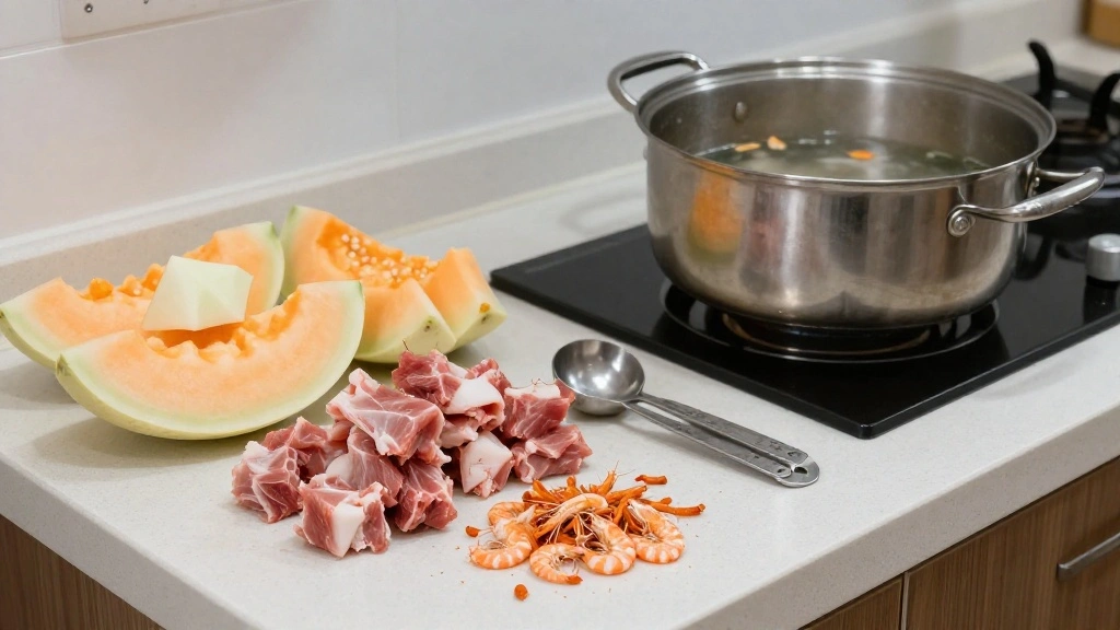 Chinese Winter Melon Soup – Light, Healthy, and Full of Flavor - Step 1: Prepare Ingredients 1