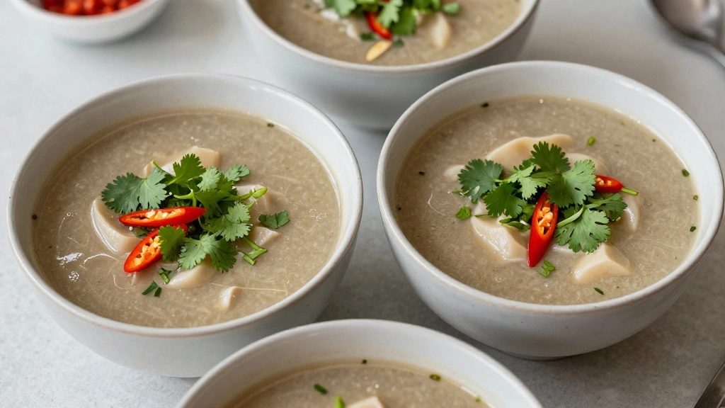 Creamy Tom Kha Gai - Easy Thai Coconut Chicken Soup Packed with Flavor - Step 8: Serve and Garnish 1