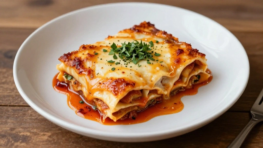 Greek Pastitsio – Creamy Baked Pasta with Spiced Meat Sauce (Comfort Food Classic) - Step 7: Garnish and Serve 1