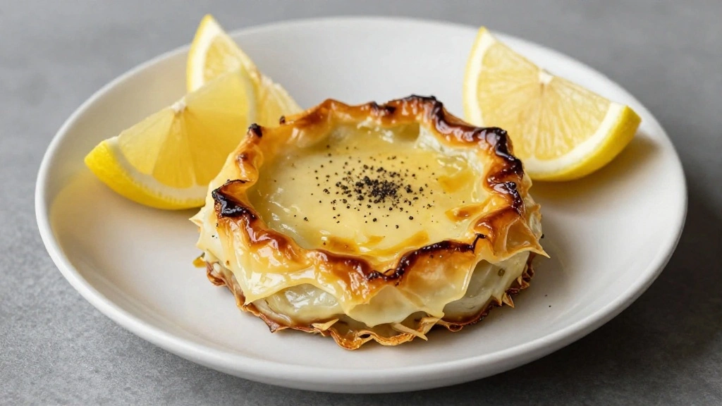 Greek Saganaki – Crispy Pan Fried Cheese Appetizer Ready in Minutes - Step 7: Serve the Saganaki 1