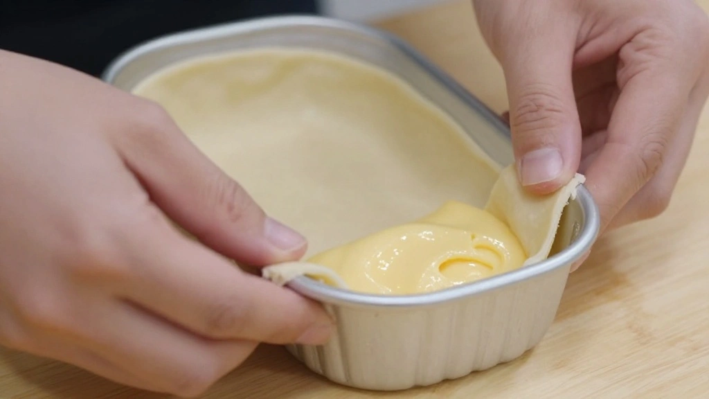 Greek Tiropita – Flaky Cheese Pie with Golden Phyllo Layers (Simple Recipe) - Step 6: Crimp the Edges 1
