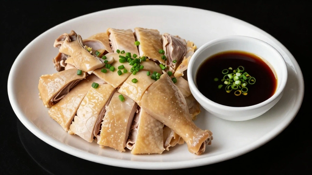 How to Make Chinese White Cut Chicken (Bai Qie Ji) – Juicy and Fragrant - Step 8: Serve 1