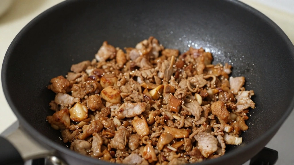 Pad Kra Pao Moo - Spicy Thai Basil Pork Stir Fry Ready in 20 Minutes - Step 4: Add Pork 1