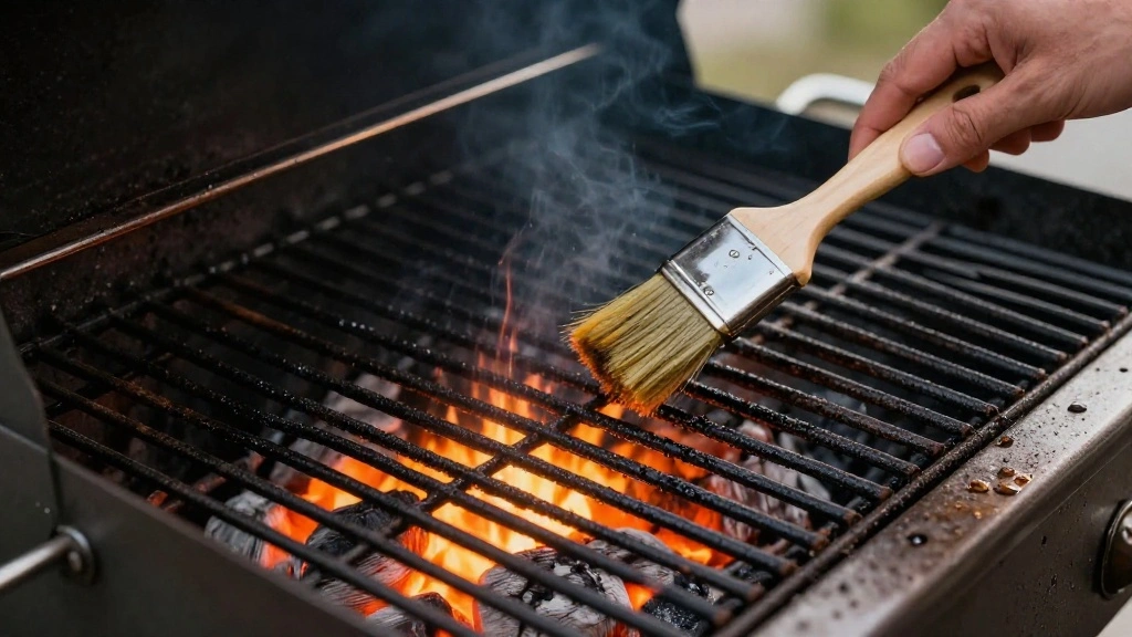 Sai Krok Isan - Traditional Thai Fermented Sausage Street Food Recipe - Step 5: Preheat Grill 1