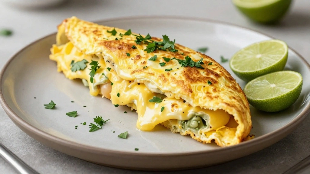 Thai Kai Jeow - Crispy Thai Omelette with Fish Sauce (Quick 10-Minute Recipe) - Step 7: Slice and Serve 1