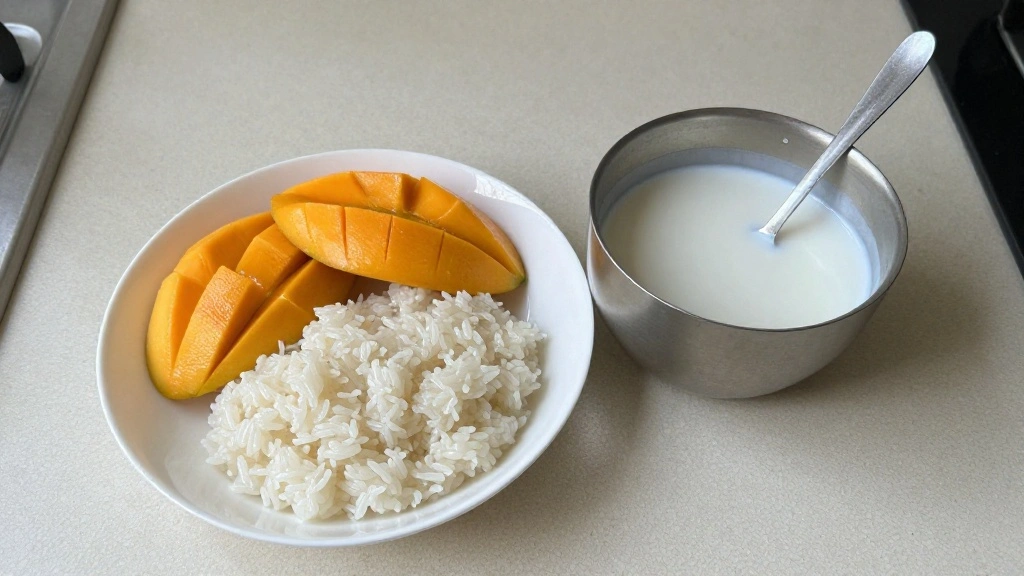 Thai Mango Sticky Rice - Classic Coconut Dessert That's Surprisingly Easy - Step 1: Prepare Ingredients 1