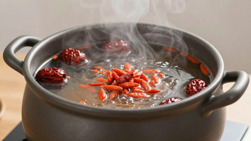 Traditional Chinese Lotus Root Soup – Nourishing and Refreshing Broth - Step 5: Add Finishing Ingredients 1