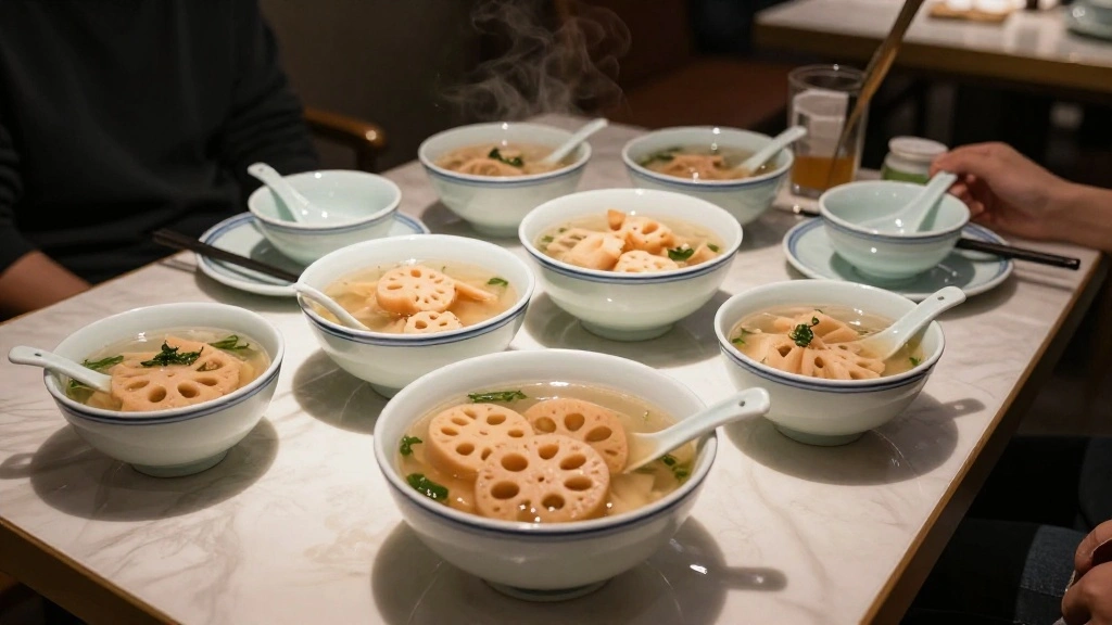 Traditional Chinese Lotus Root Soup – Nourishing and Refreshing Broth - Step 8: Serve and Enjoy 1