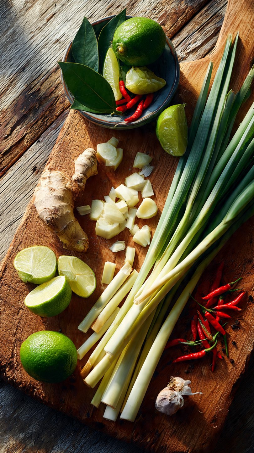 Essential Spices for Thai Tom Yum Soup