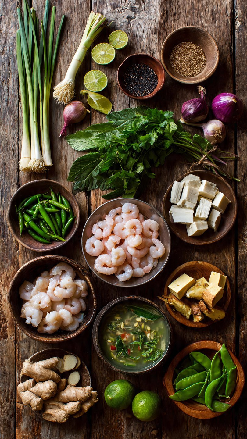 Essential Thai Green Curry Ingredients