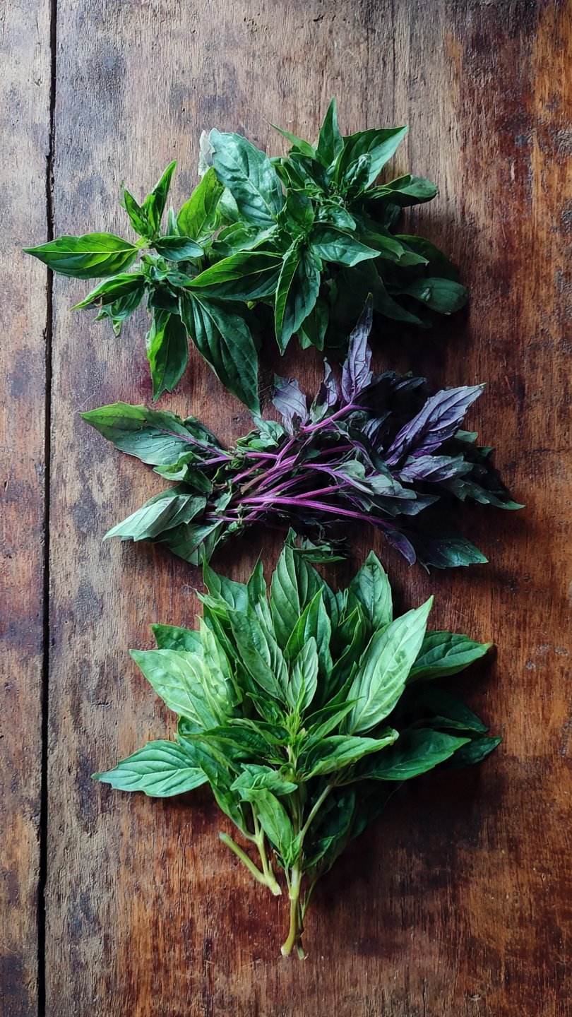Common Basil Varieties Used in Thai Stir-Fries